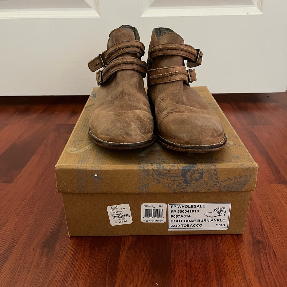 Free People Braeburn Ankle Booties